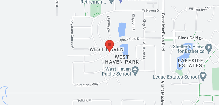 map of #427 105 HAVEN DR W